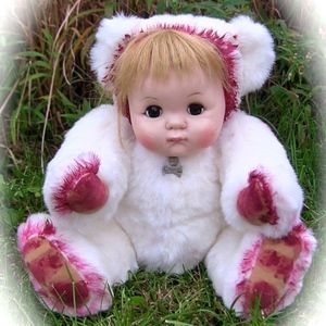 Haunted Vermont Bear Vintag Madam Alexander Doll